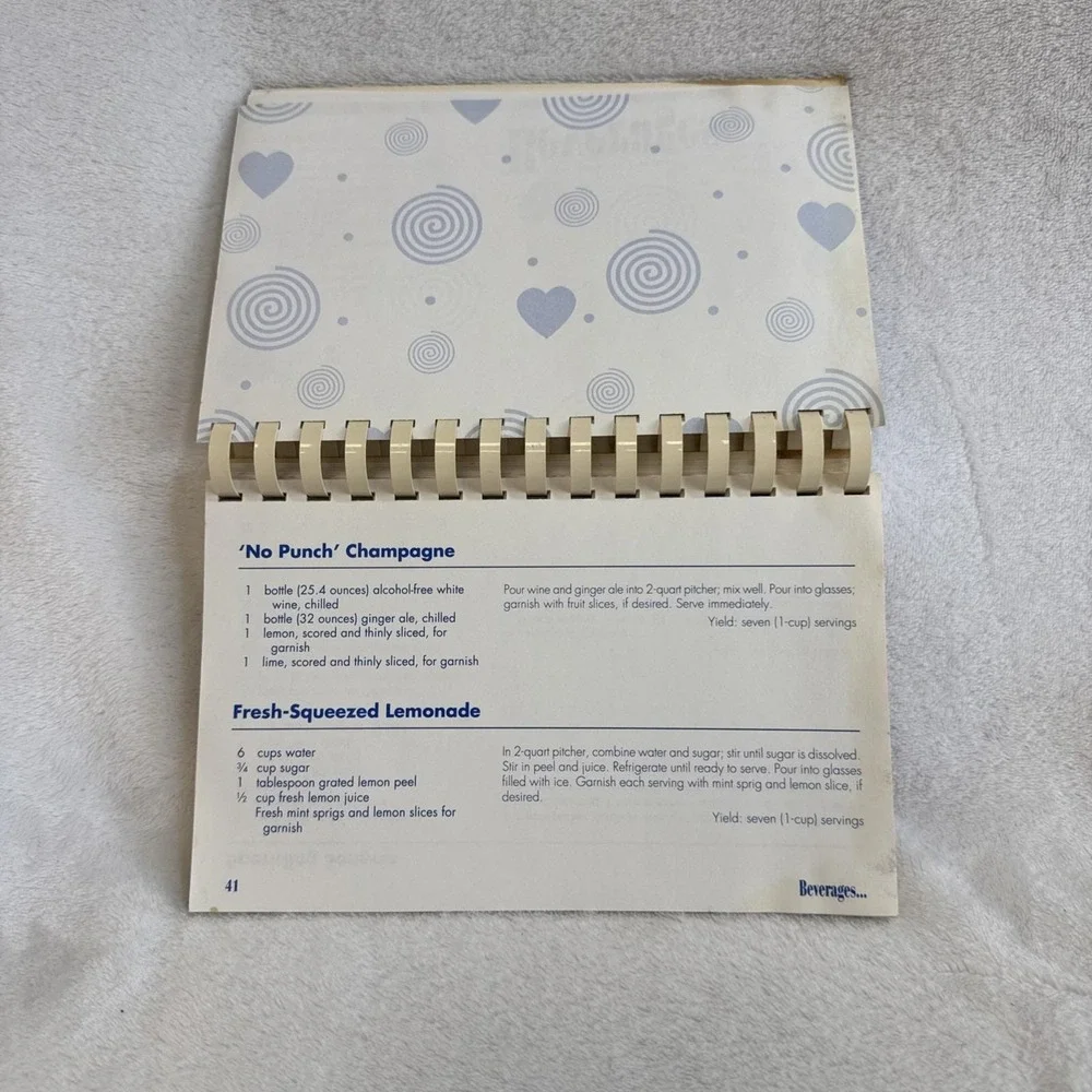 Vintage Pampered Chef Recipes From The Heart 90s 1997 Cookbook‎ Spiral